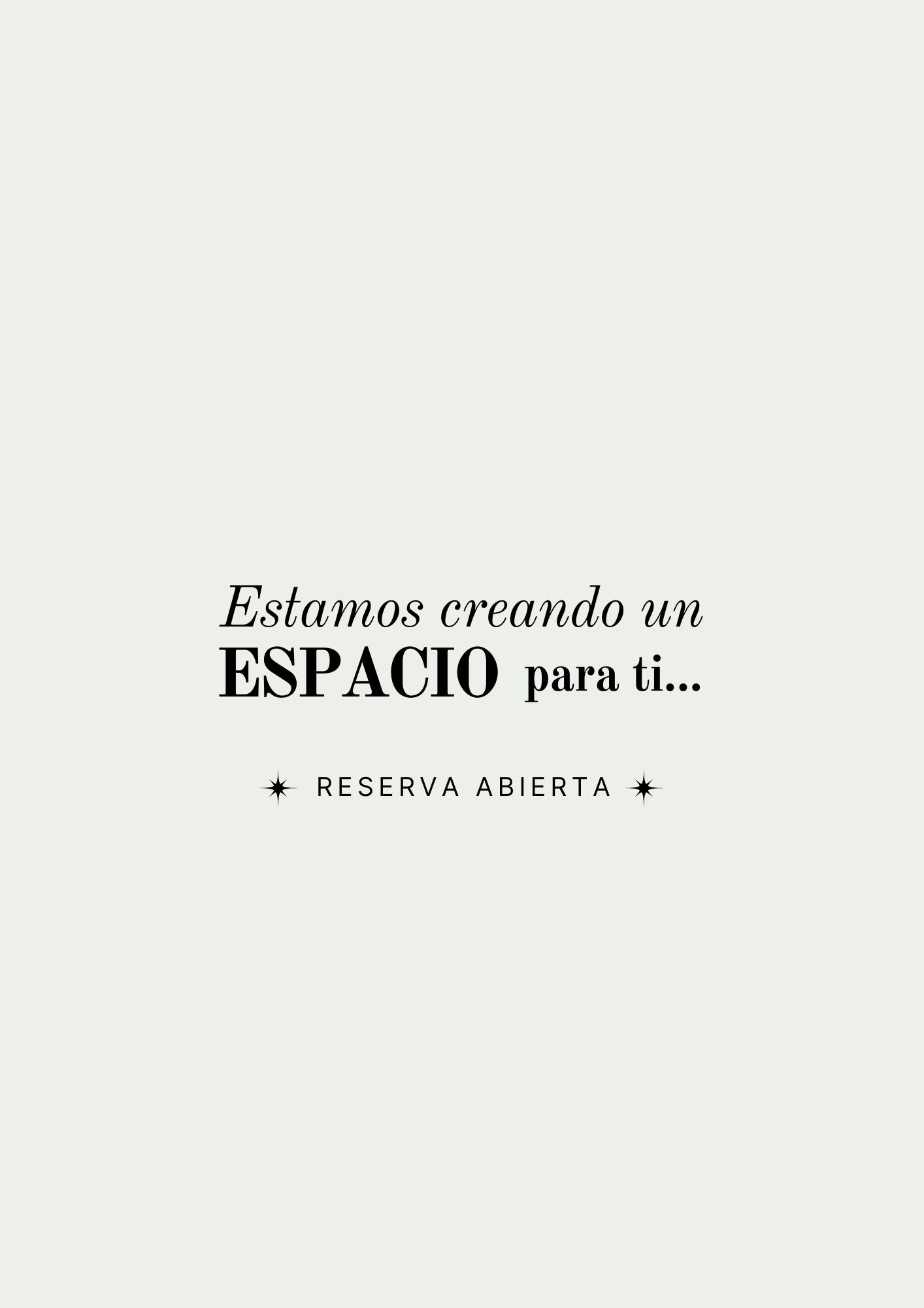 RESERVA ABIERTA